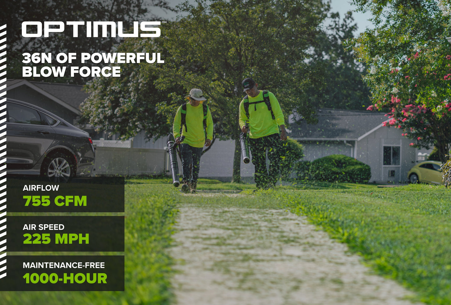 82V OPTIMUS 36N Dual-Port Backpack Blower - Tool Only | BB361