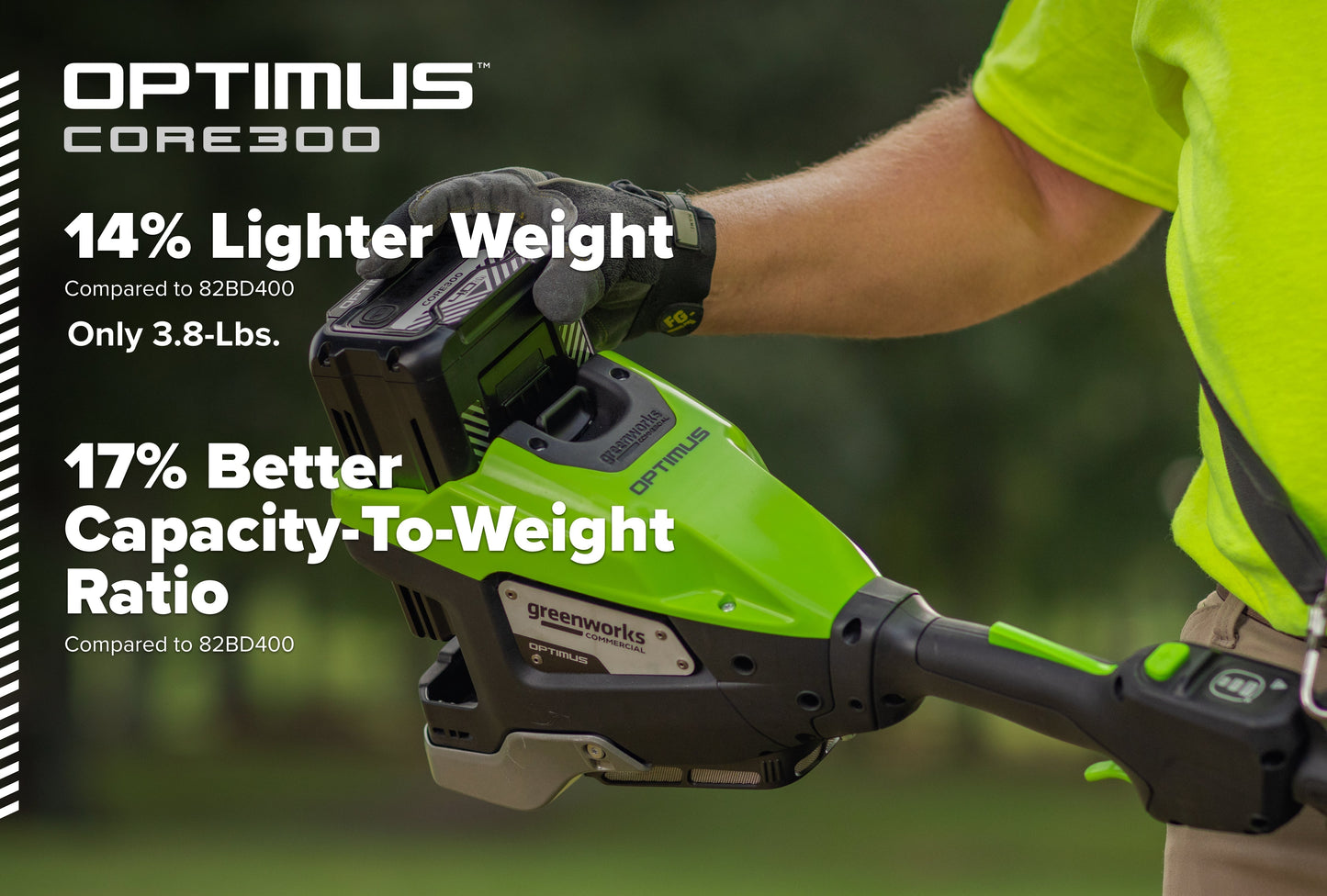 82V OPTIMUS 4.0 Ah CORE300 Battery | CORE300