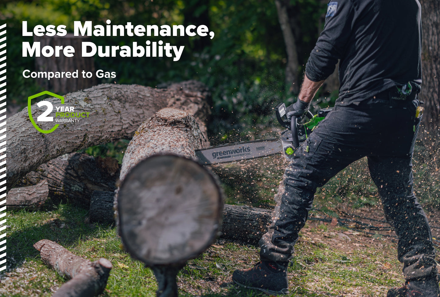 82V OPTIMUS 3.6kw Chainsaw Kit with CORE400 Battery & DP Charger | OCS600-C4DP