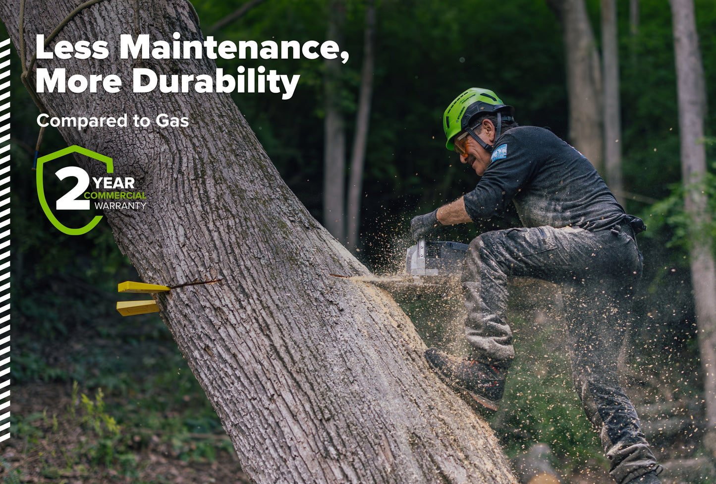 82V OPTIMUS HOGSAW 5.0kw Chainsaw Kit with CORE530 Battery & DP Charger | OCS800-C5DP
