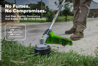 82V OPTIMUS 1.6kW 17" String Trimmer With (1) 4 Ah Battery and Dual Port Charger | ST161-4DP