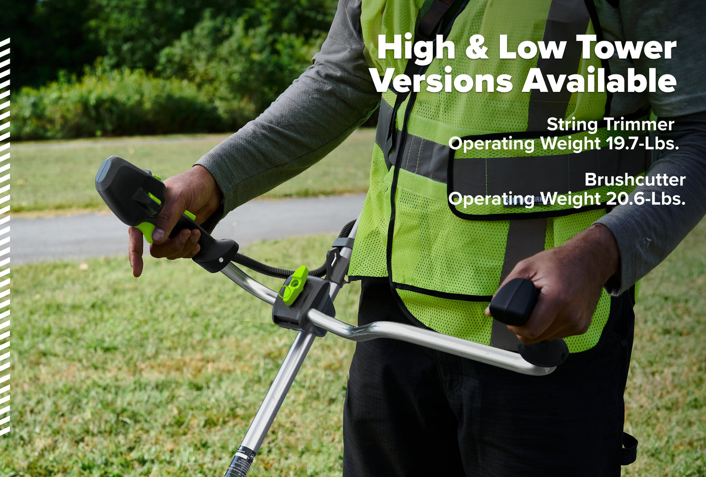 82V OPTIMUS 2.0kW 18" String Trimmer Brush Cutter | TB201