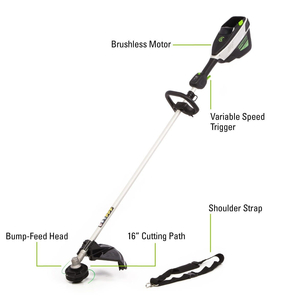 82V 16" String Trimmer Kit