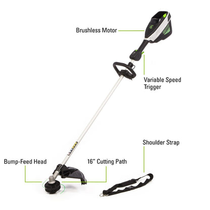 82V 16" String Trimmer Kit