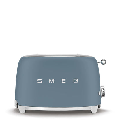 Smeg EEJB290 Breakfast Set,1.7L, 300W Storm Blue Kettle and 2 Slice Storm Blue Toaster, KLF03SBMUK/TSF01SBMUK