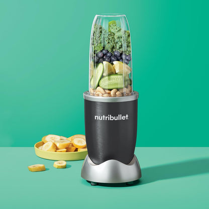 Nutribullet 600 Series Blender – 600W, 20,000 RPM, Smoothie Maker, 7-Piece Kit, Grey