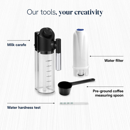 De’Longhi Magnifica Evo Next - Perfetto Automatic Coffee Machine with LatteCrema Automatic Milk Frothing, 13 One-Touch Drinks, Colour Touch Display, Silver Black (ECAM310.80.SB)
