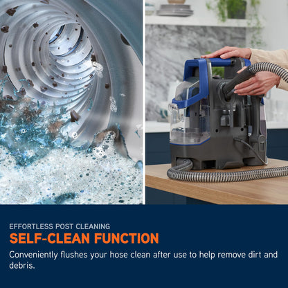 VAX SpotWash Duo Spot Cleaner, For Stains, Spills & Pet Messes, Suitable for Car, Sofa, Upholstery, Compact, Handheld Cleaning Machine Includes Pet Tool & Vax 250ml Solution, CDCW-CSXA.