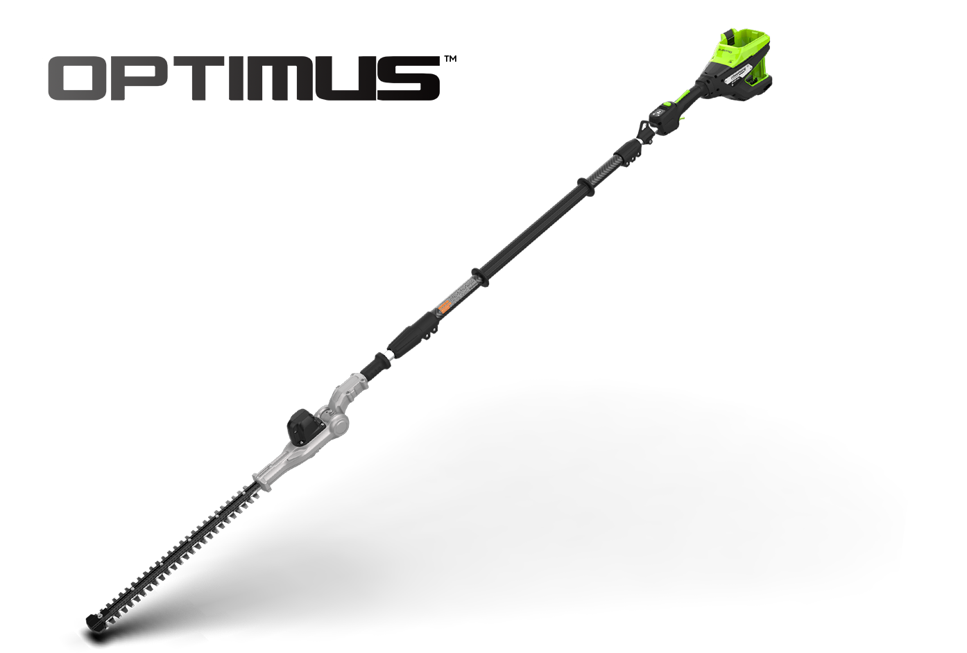 82V OPTIMUS 20" Telescoping + Articulating Pole Hedge Trimmer | PH662T