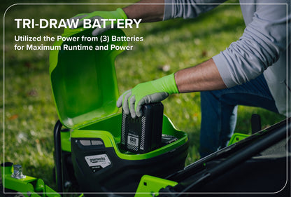 82V OPTIMUS ATM 30" Self-propelled Mower with Swivel Casters | ATM30C